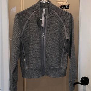 light gray Lululemon zip up 4